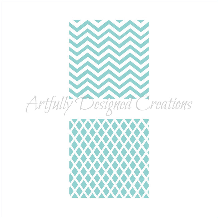 Mini Cookie Background Stencil