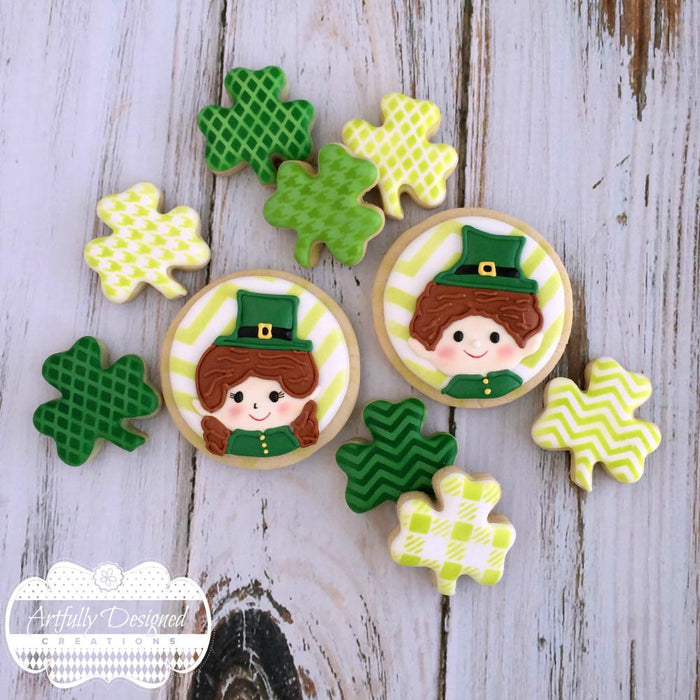 Mini Cookie Background Stencil