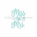 Miss to Mrs. Stencil
