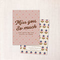 miss you so much card