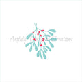 Mistletoe Stencil