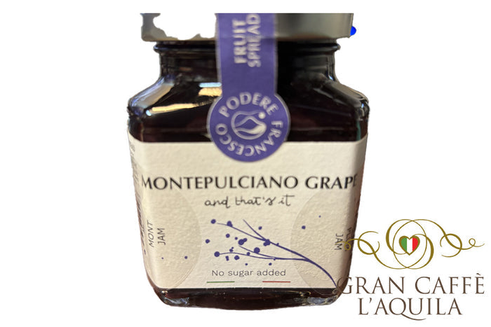 MONTEPULCIANO GRAPE JAM - PODERE FRANCESCO 7.76oz
