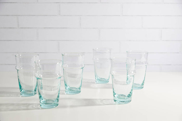Moroccan Beldi Glassware - Clear - Lone Fox