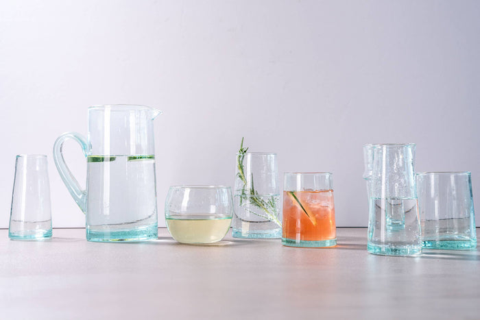 Moroccan Beldi Glassware - Clear - Lone Fox