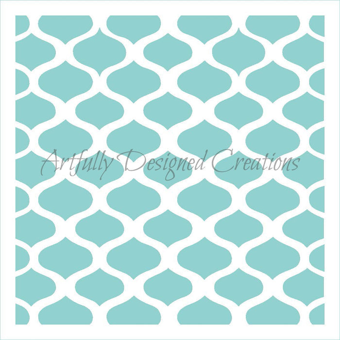 Moroccan Tile Stencil