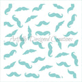 Mustaches Stencil