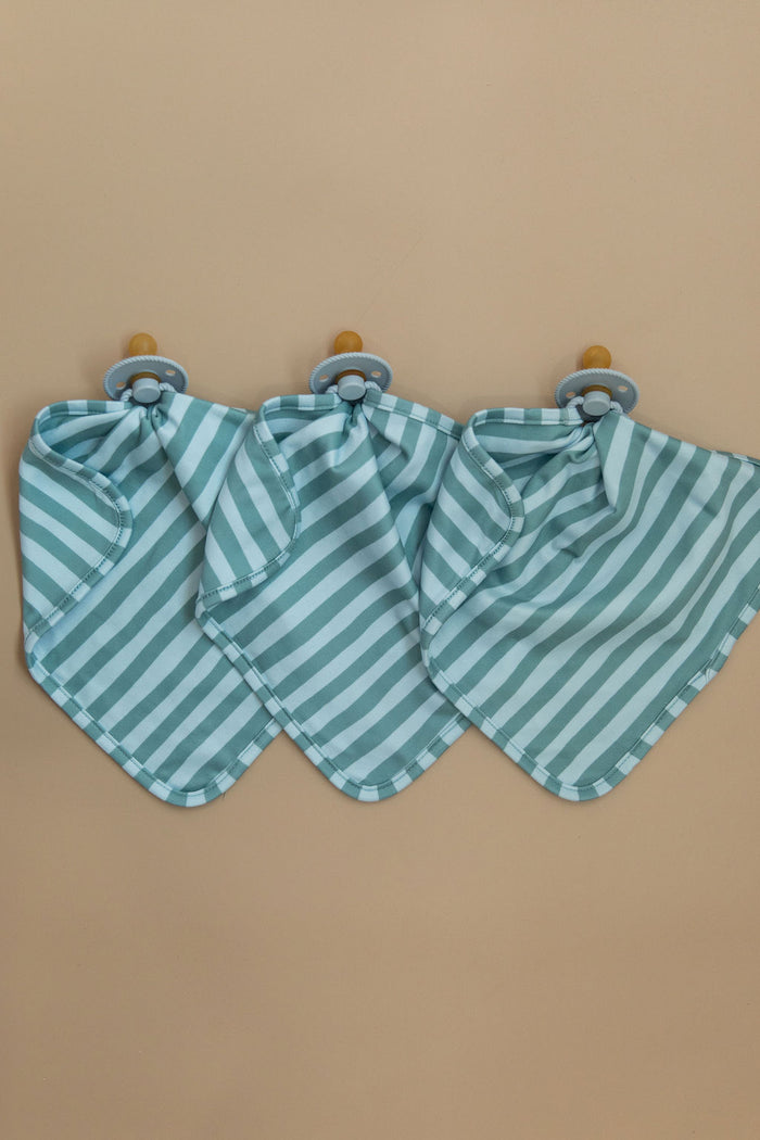 MUTED TEAL + BLUE STRIPE | LOVIE