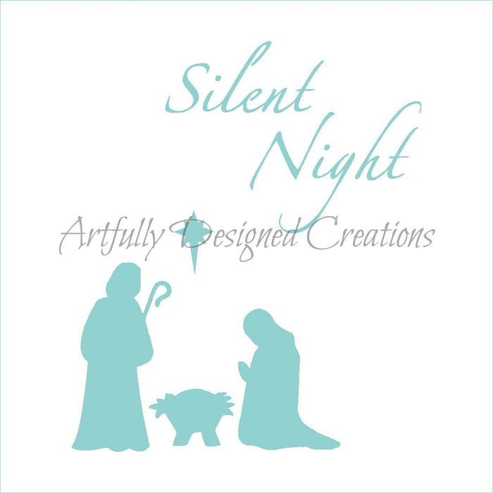 Nativity Stencil