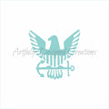 Navy Logo Stencil