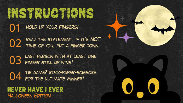 Never Have I Ever - Halloween