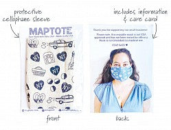 New York City Face Mask Blue