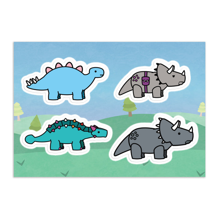 not-tall friends pack | sticker sheet