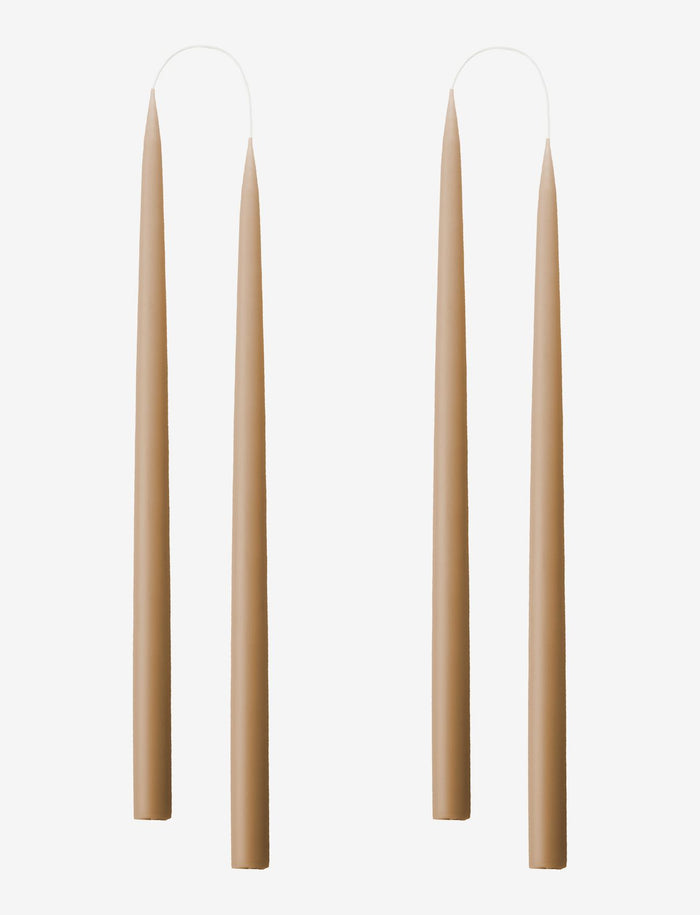 Nougat Danish Taper Candle | 12" - Lone Fox