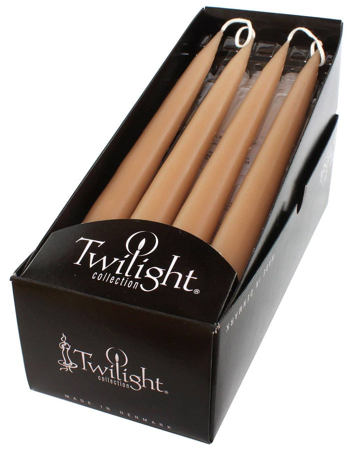 Nougat Danish Taper Candle | 12" - Lone Fox