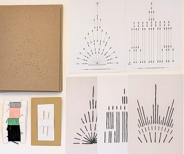 NYC DIY Stitched Greeting Card Kit