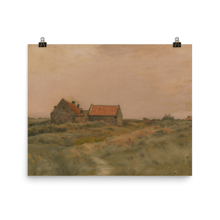 "October Day" Art Print - Lone Fox