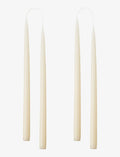 Off White Danish Taper Candle | 12" - Lone Fox