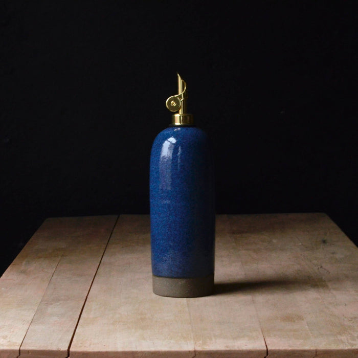 Oil Bottle - Denim Blue - 22 Ounces - Lone Fox