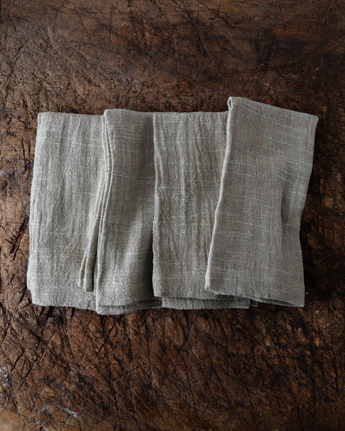 Oliver Slub Napkins (Set of 4) - Lone Fox
