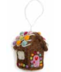 Ornament: Felt Gingerbread House