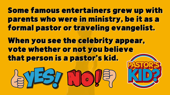Pastor's Kid?