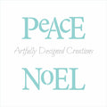 Peace Noel Joy Love Stencil