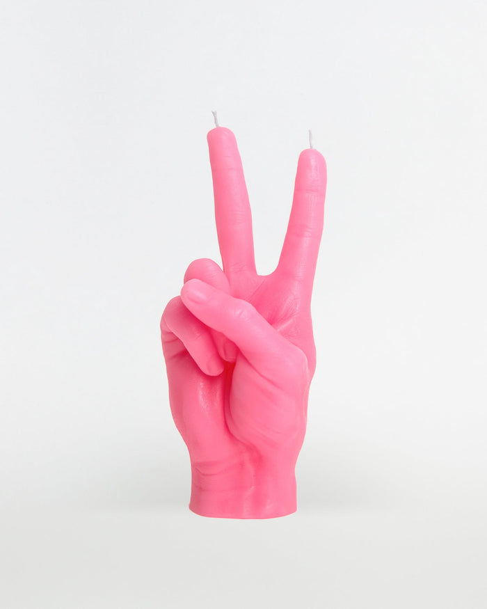 Peace Sign Candle - Lone Fox