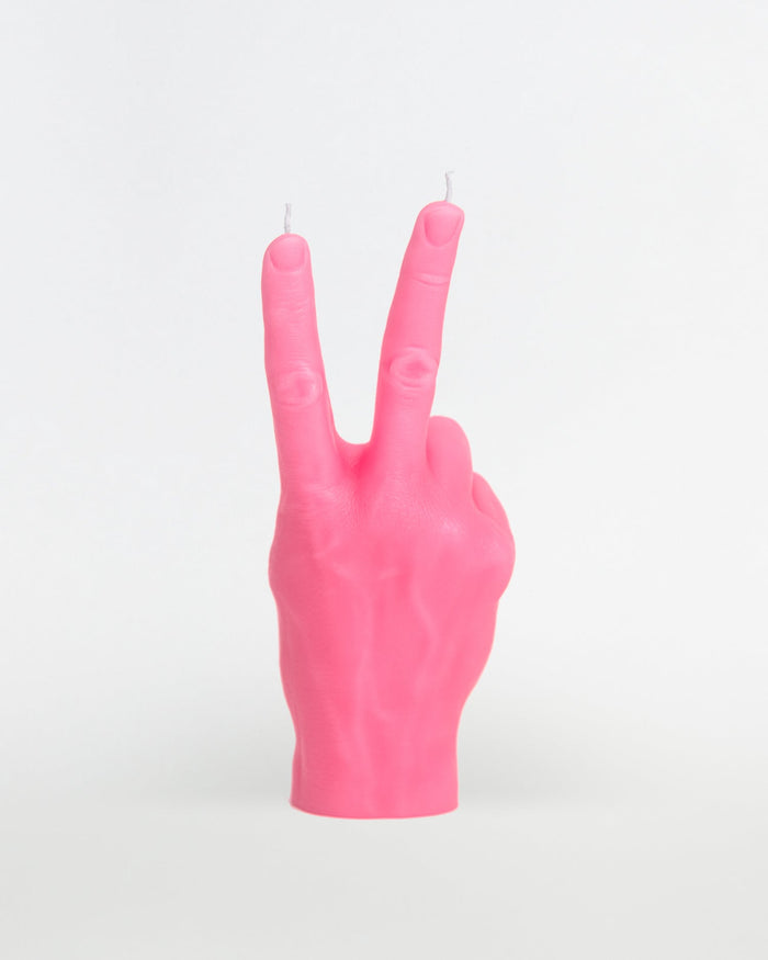Peace Sign Candle - Lone Fox