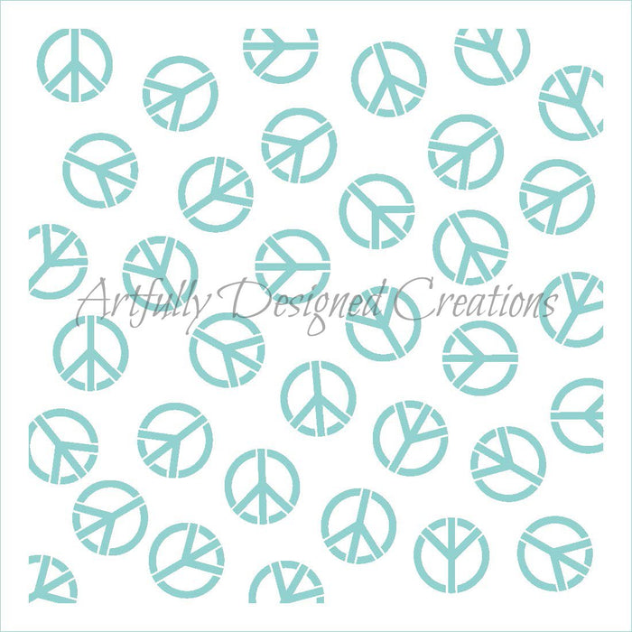 Peace Stencil
