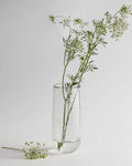 Pebbled Glass Tall Vase - Lone Fox
