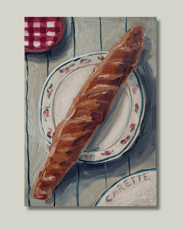 "Penny's French Bread" Print: 5x7 - Lone Fox