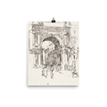 "Piazza Vittorio Emanuele" Art Print - Lone Fox