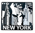Pin: Enamel NYC Deco