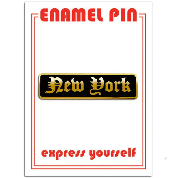 Pin: New York