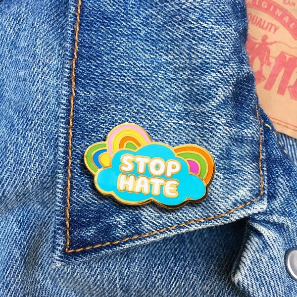 Pin: Stop Hate