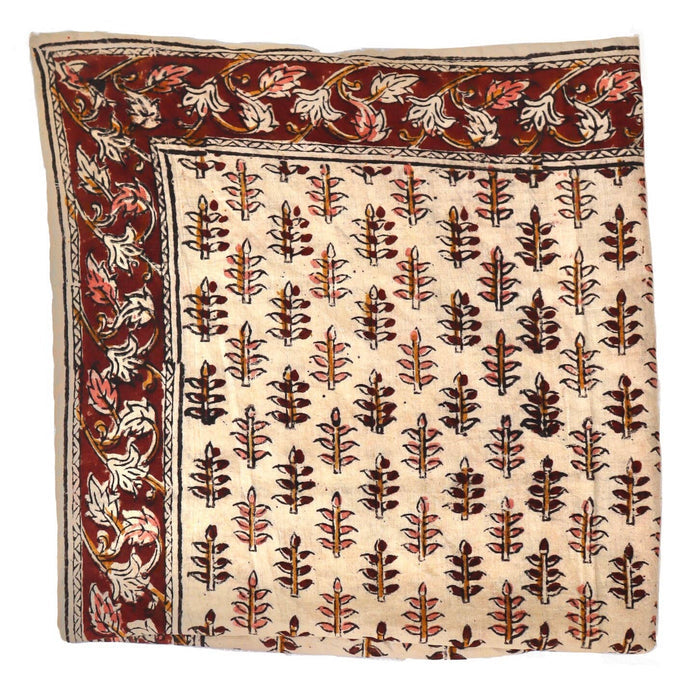Pine Grove Tapestry Cotton Handkercheif - Lone Fox