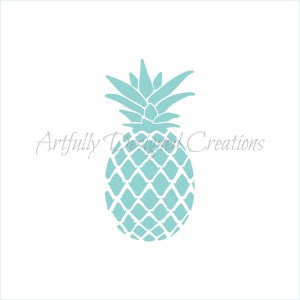 Pineapple Stencil