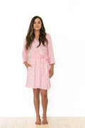 PINK BOWS | WOMEN'S ROBE