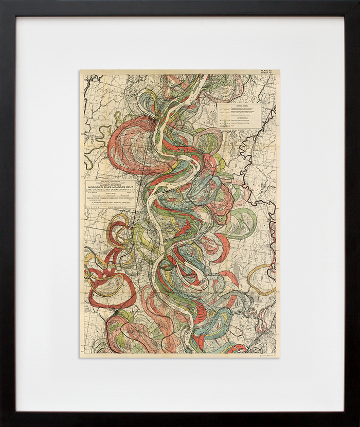 Plate 22, Sheet 10, Ancient Courses Mississippi River Meander Belt
