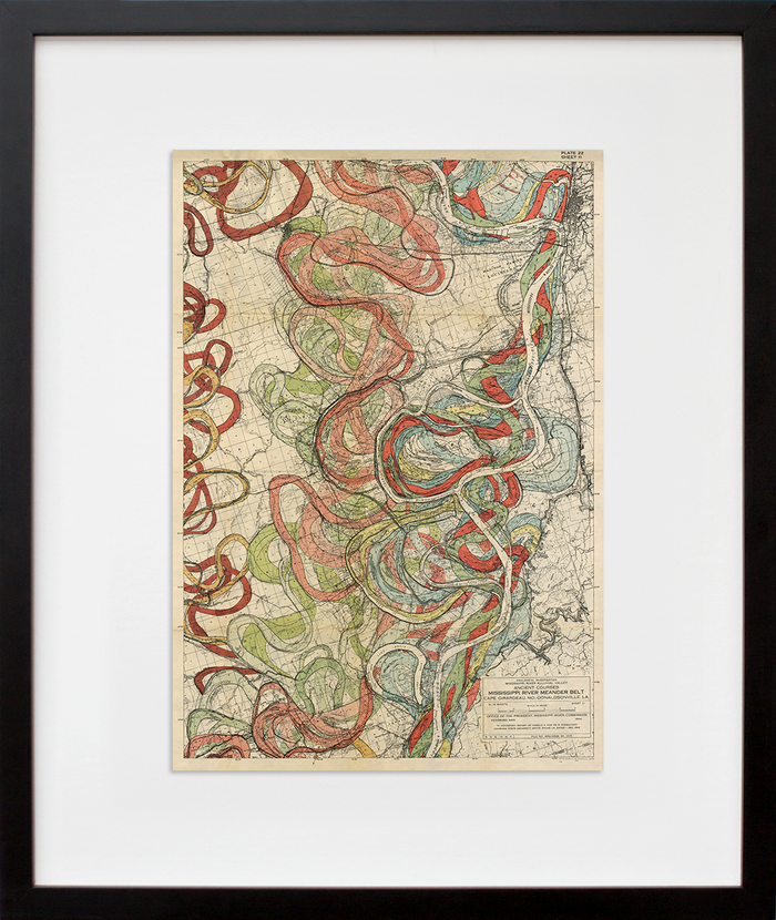 Plate 22, Sheet 11, Ancient Courses Mississippi River Meander Belt