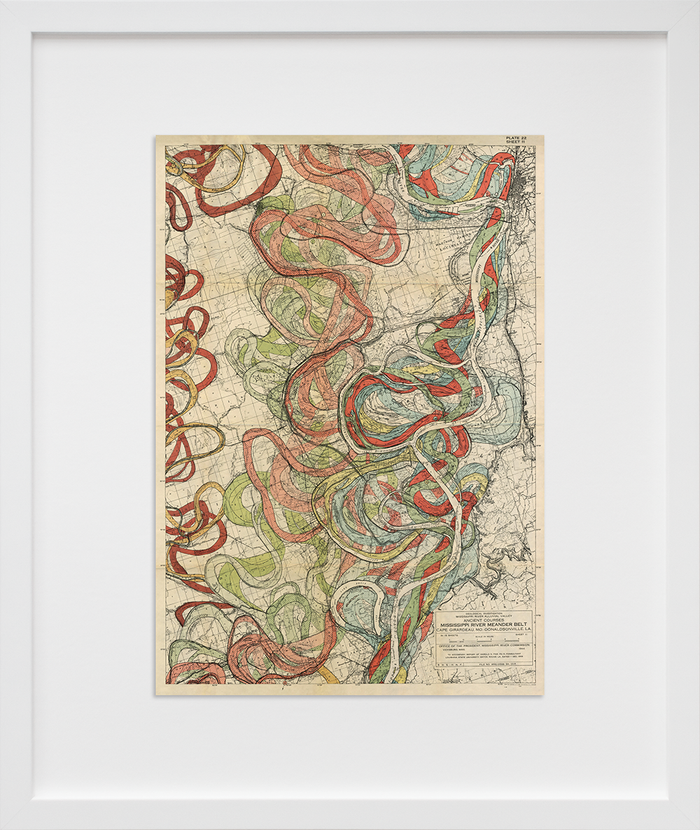Plate 22, Sheet 11, Ancient Courses Mississippi River Meander Belt