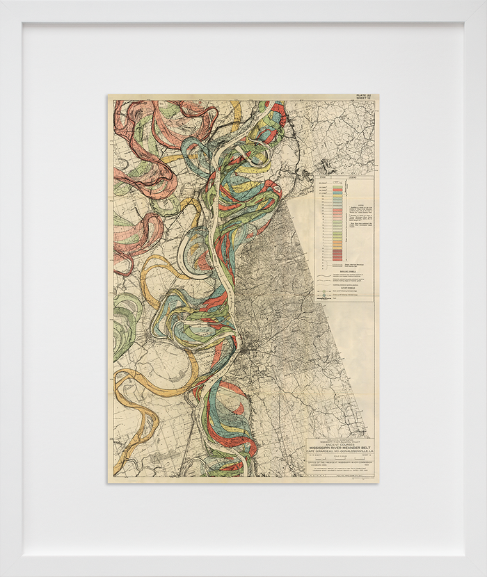 Plate 22, Sheet 12, Ancient Courses Mississippi River Meander Belt
