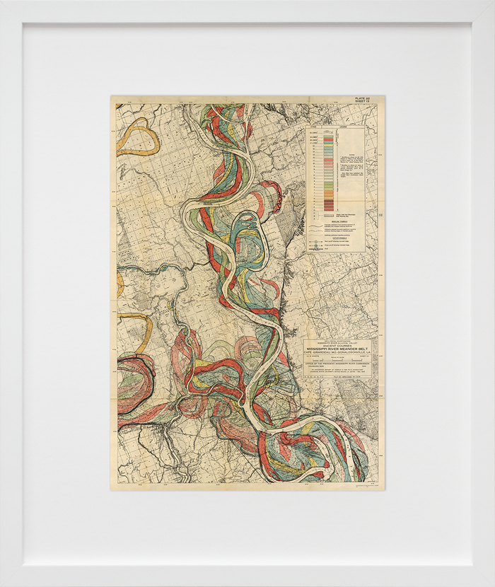 Plate 22, Sheet 13, Ancient Courses Mississippi River Meander Belt
