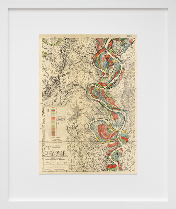 Plate 22, Sheet 14, Ancient Courses Mississippi River Meander Belt