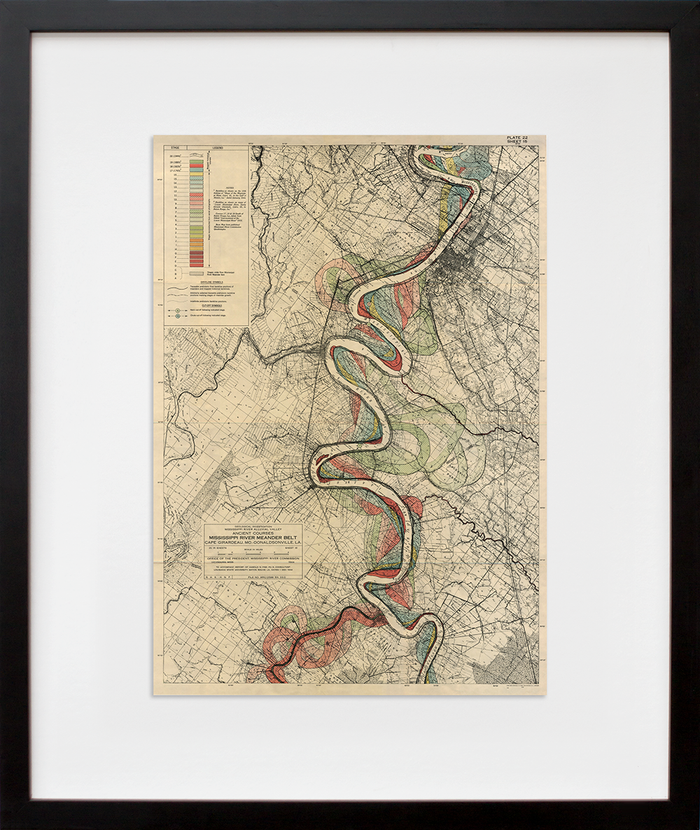 Plate 22, Sheet 15, Ancient Courses Mississippi River Meander Belt