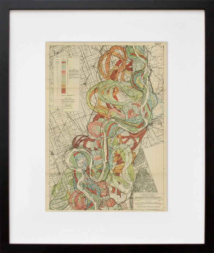 Plate 22, Sheet 2, Ancient Courses Mississippi River Meander Belt
