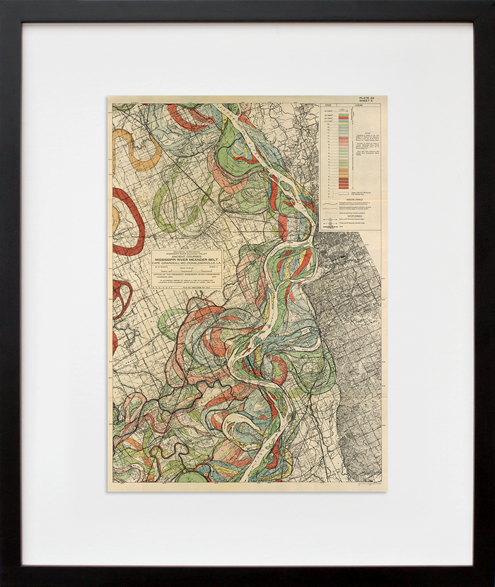 Plate 22, Sheet 5, Ancient Courses Mississippi River Meander Belt