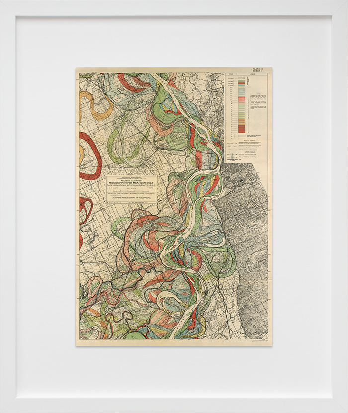 Plate 22, Sheet 5, Ancient Courses Mississippi River Meander Belt