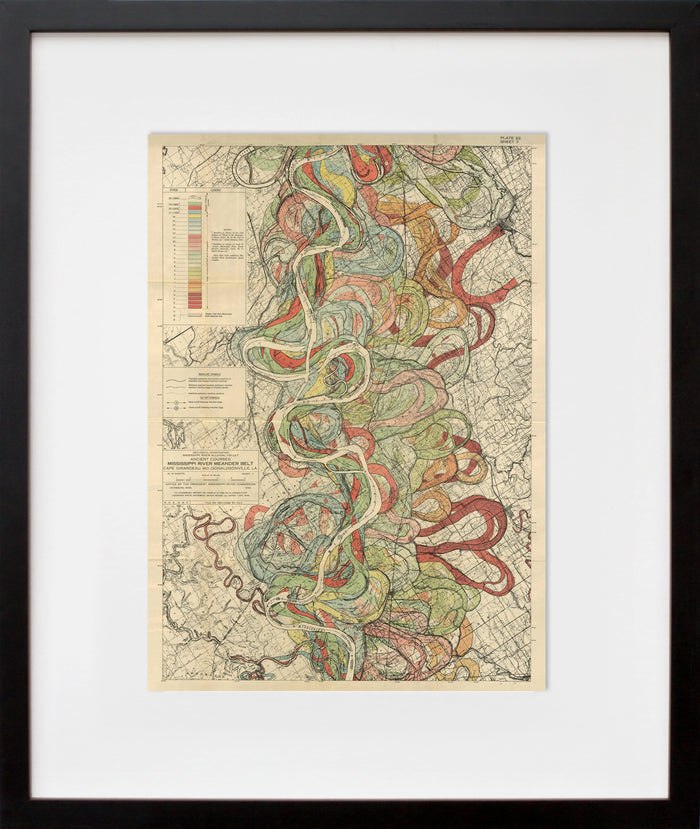 Plate 22, Sheet 7, Ancient Courses Mississippi River Meander Belt
