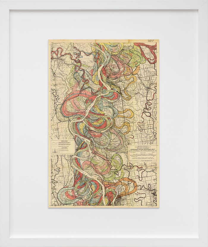 Plate 22, Sheet 8, Ancient Courses Mississippi River Meander Belt